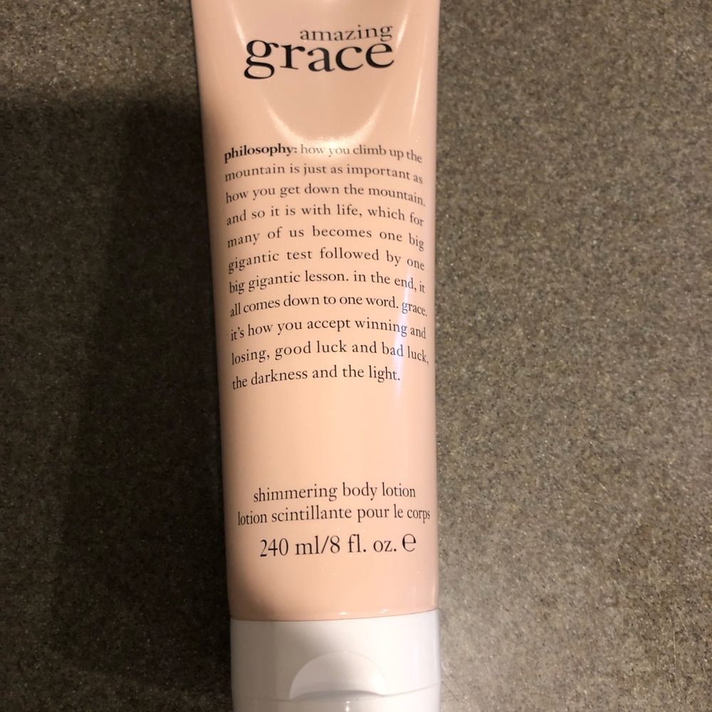 Philosophy Amazing Grace 8oz Shimmering body lotion